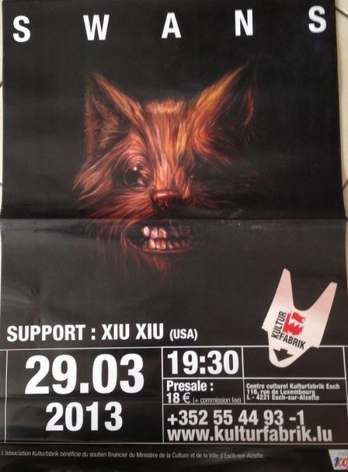Swans - 70x100 cm - AFFICHE / POSTER