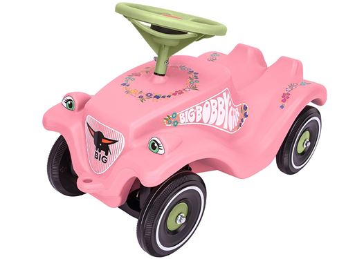 'Big Jeu Ware usine 800056110 véhicule de Bobby Car Classic Flower Enfant, Rose: BIG