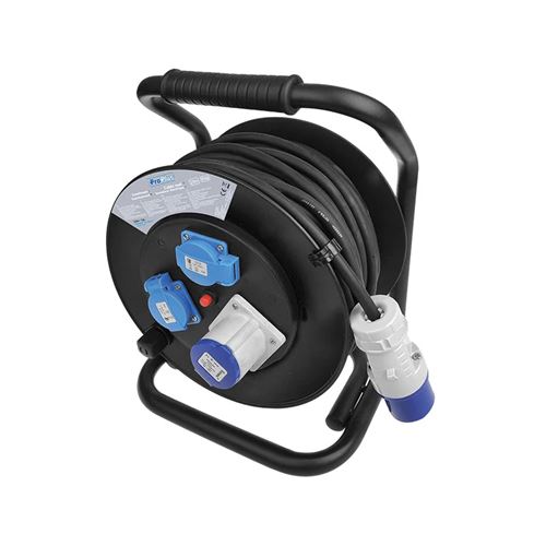 ProPlus Enrouleur de câble 25 m 1 x CEE
