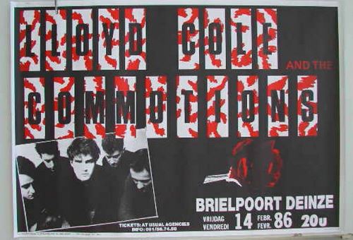 Lloyd Cole & the commotions - 70x100 cm - AFFICHE / POSTER