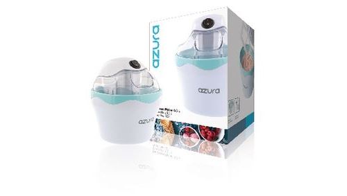 Sorbetière petit format 0.5 l azura pour des glaces en moins de 30 minutes
