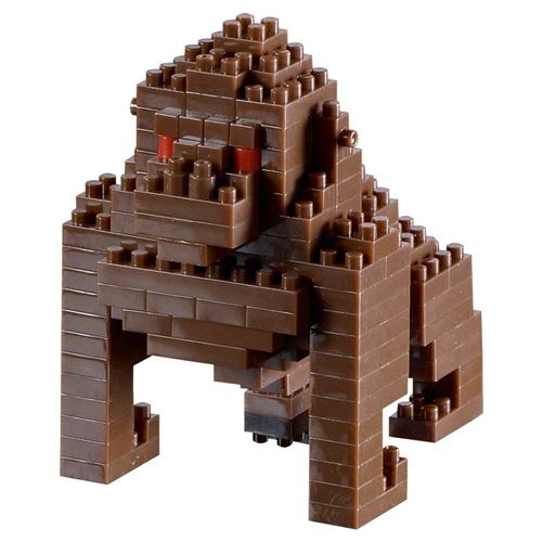 Brixies 410089 - Jeu de construction 3D-Motif - Gorille