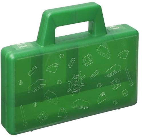 Lego Caisse De Triage 19 X 16 Cm En Polypropylène Vert/Transparent