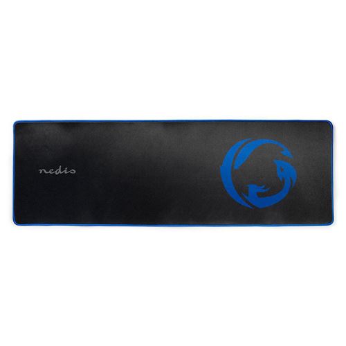 Tapis de souris de jeu Nedis GMPD300BK Noir 