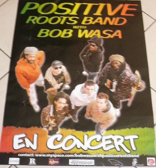 Positive Roots band - 60x80 cm - AFFICHE / POSTER