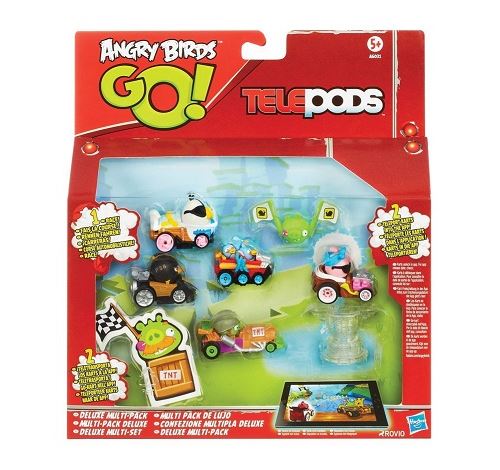 Telepods angry birds go - multi pack deluxe