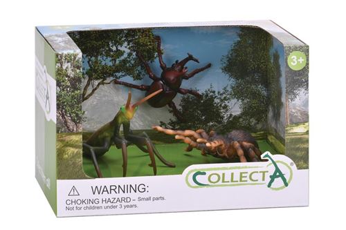 Collecta insectes : set de jeu dans coffret cadeau 3 pièces
