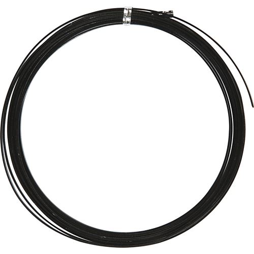 Creotime fil aluminium 4,5 m plat 3,5 cm noir
