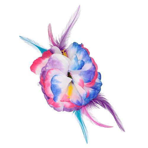 barette fleur hibiscus