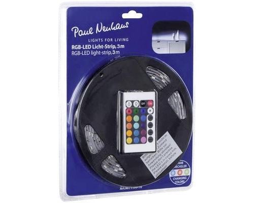 Bandeau led 3 m rvb paul neuhaus 1199-70 avec télécommande