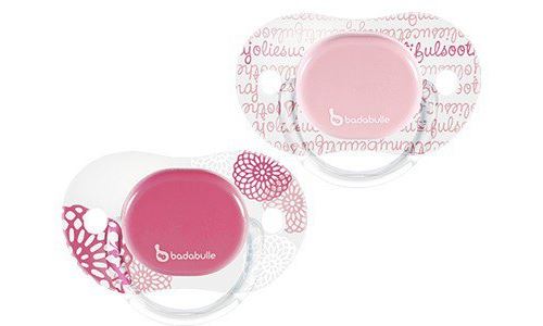 Sucettes physiologique 12-36 m spring poetry - badabulle