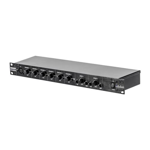 ART MX624 table de mixage 6 canaux, 2 zones, 19 pouces