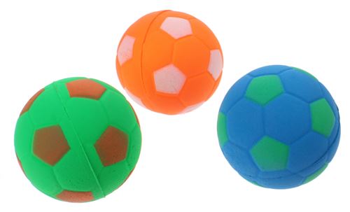 Johntoy balles rebondissantes High Bounce 3-pièces 4.5 cm