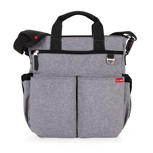 Sac à Langer Duo Signature - Gris chiné