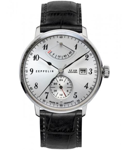 Zeppelin Montre Homme 7062-1 Automatiques Argent
