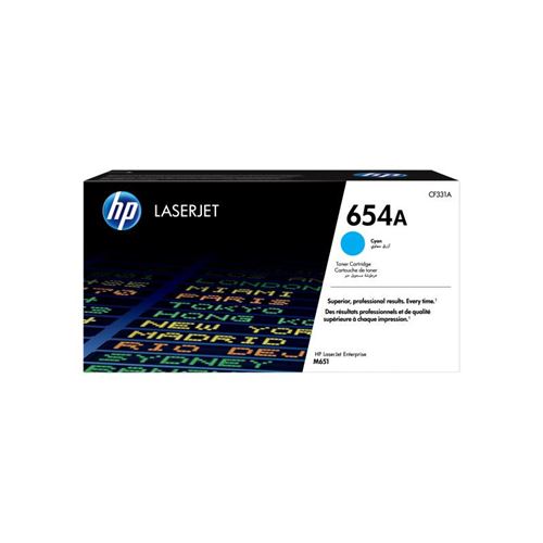 HP 654A Cyan Original Laserjet Cartouche De Toner (Cf331a) de Inmac Wstore - Image 4