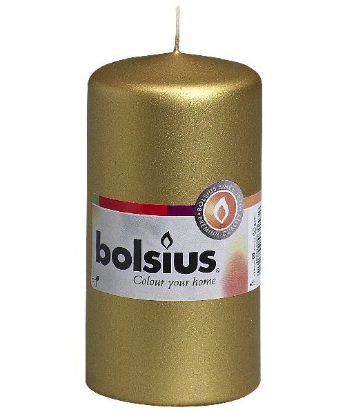 Colonne Bolsius au violoncelle doré 120/60