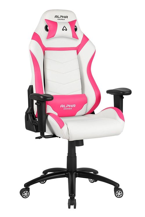 Alpha Gamer Gamma Siege Gamer Ergonomique Metal Rose 57 X 54 X 133 Cm Achat Prix Fnac