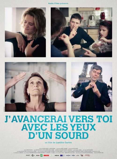 J'avancerai vers toi avec les yeux d'un sourd AFFICHE CINEMA ORIGINALE