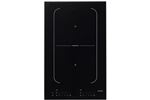ASKO HI1355G - Table de cuisson à induction - 2 plaques de cuisson - largeur : 33 cm - profondeur : 52.2 cm - noir - noir