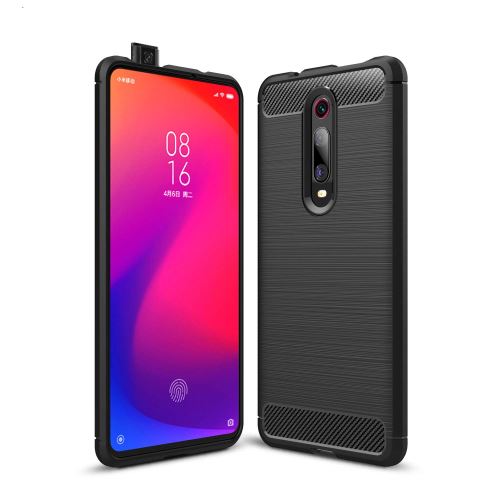 Xiaomi Mi 9T Pro Beschermingshoes Koolstofvezel Zwart