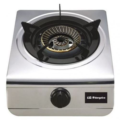 réchaud à gaz Obergozo FO-1700 1 fourneau Acier inoxydable
