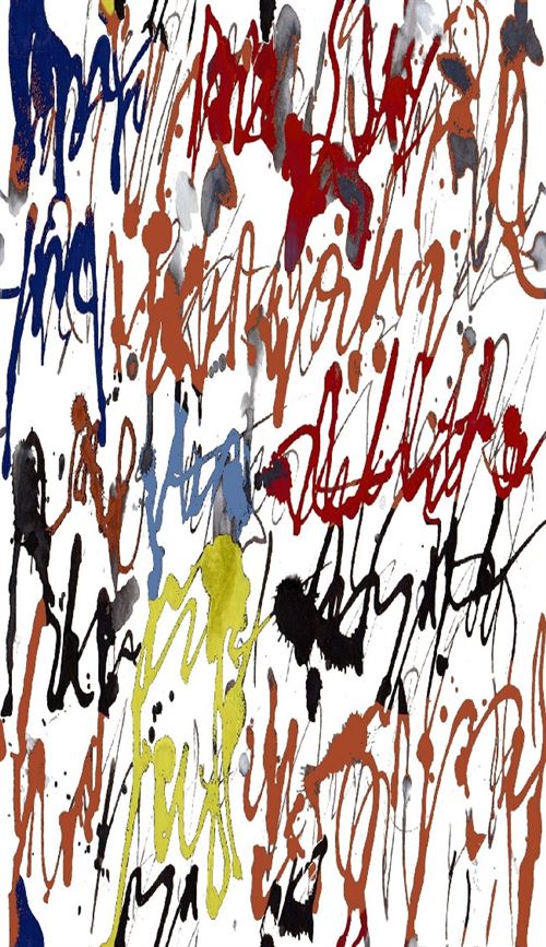 HOMEMANIA Tapis Imprimé Crayon 2 - 80 x 150 cm