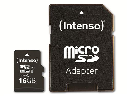 Intenso microSD UHS-I Performance - 90MB/s - 16GB