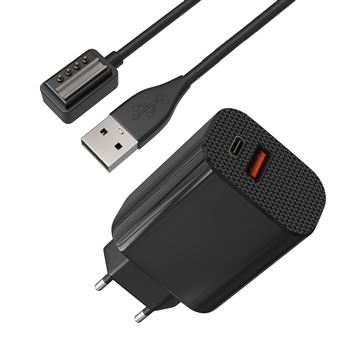 Chargeur Secteur 12W + Cable Compatible avec Suunto 9/9 Baro / D5 / EON Core/Spartan - Charge Montre Phonillico® - 1