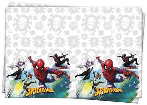 Marvel nappe Spider-man junior 120 x 180 cm blanc/gris