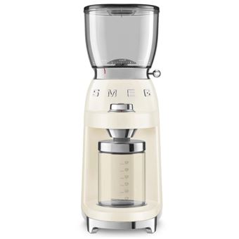 Moulin à café 350g 150w crème Smeg CGF11CREU