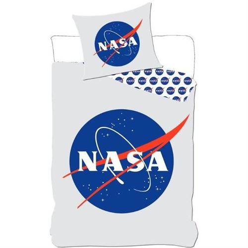 NASA- HOUSSE DE COUETTE-PARURE DE LIT 140X200 CM+1 TAIE 63X63 CM.National Aeronautics and Space Administration