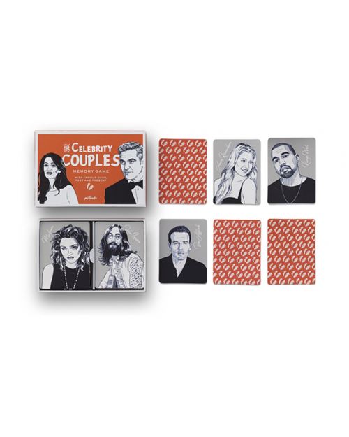 Jeu Memory Celebrity Couples Printworks