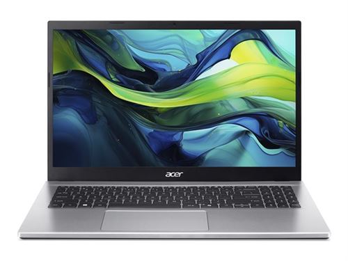Acer Aspire Go 15 Ag15-42P - Amd Ryzen 5 - 5625U / Jusqu'À 4.3 Ghz - Win 11 Home - Radeon Graphics - 16 Go Ram - 512Go SSD Nvme, Qlc - 15.6" Tn 1920 X 1080 (Full Hd) - Gigabit Ethernet - Wi-Fi 6 - Argent Pur - Clavier : Français
