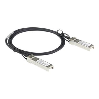 10Gtek [Paquet De 4 Câble SFP DAC 10Gbit/s 0.5 Mètres, 10GBASE-CU Twinax En Cuivre Passif à Connexion Directe, Compatible Avec Cisco, Ubiquiti UniFi, Netgear, D-Link, Zyxel, Mikrotik Et Plus