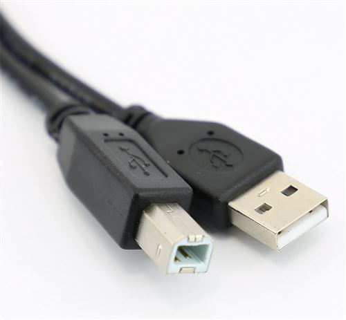 Ineck Cable Usb 2.0 A Vers B De 50 Cm M M