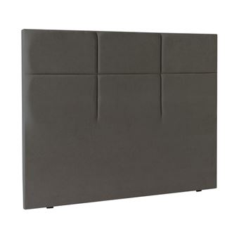 EPEDA Tête de lit Carre Chic 180cm tissé gris fumé