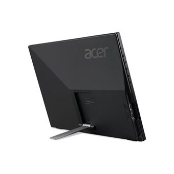 Acer PM161Q Bbmiuux - PM1 Series - écran LED - 16" (15.6" visualisable) - portable - 1920 x 1080 Full HD (1080p) @ 60 Hz - IPS - 250 cd/m² - 800:1 - HDR10 - 4 ms - Mini HDMI, 2xUSB-C - haut-parleurs - noir