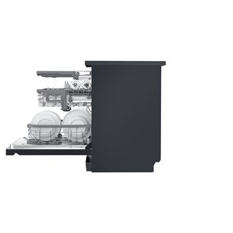 LG DF455HMS - Lave-vaisselle - WiFi - Niche - largeur : 60 cm - profondeur : 60 cm - hauteur : 82 cm - carbone