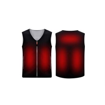 Veste Ski Chauffante Veste Chauffante USB Homme/femme - 9 Zones Chauffantes Coupe-vent Vêtement Chauffant Extérieur