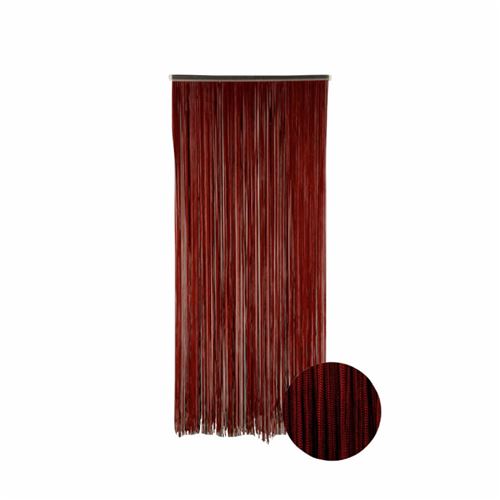 Rideau portière Lasso CONFORTEX pour porte - 90 x 200 cm - rouge