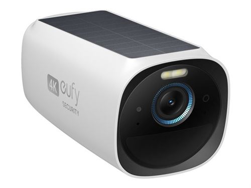 Eufy S330 eufyCam (eufyCam 3) - Caméra de surveillance réseau - extérieur - résistant aux intempéries - couleur (Jour et nuit) - 8 MP - 3840 x 2160 - 4K - audio - sans fil - Wi-Fi