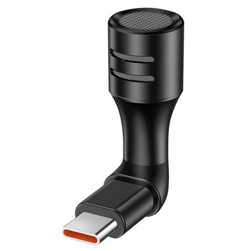 Non Communiqué Noir Micro Usb-C Réduction De Bruit Et Son Omnidirectionnel Ultra-Compact Avizar