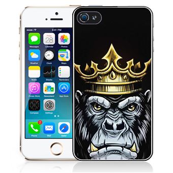 Coque pour iPhone 4 - 4S - Gorilla King - 1