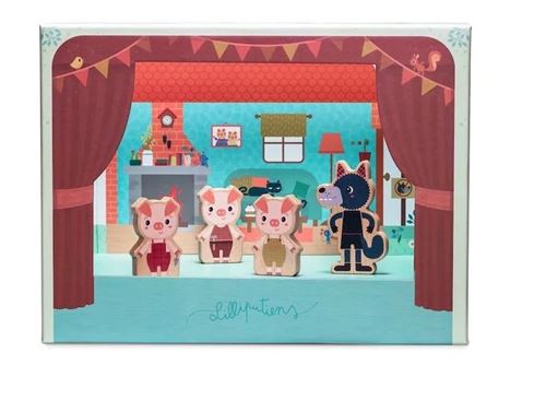 Le loup et les trois petits cochons theatre