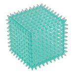 Jouet Dentaire Chien "Cube à Picots" 8cm Bleu