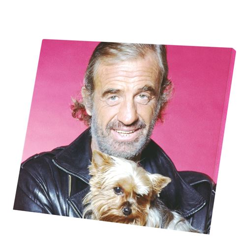 Tableau Sur Toile Belmondo - 50x70 Cm - Scène De Film - Décoration Murale