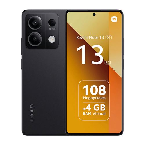 Xiaomi Smartphone Redmi Note 13 - 5G - 6Go/128Go - Noir