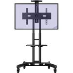 Support TV Mobile ONKRON TS1552-W Pour 40-70 Pouces - Chariot Sur Roulettes, VESA 100x100 à 600x400