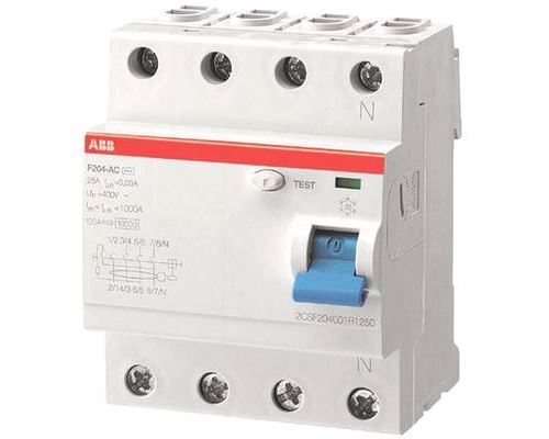 Abb 2Csf204123r1630 F204a-63/0,03L Interrupteur Différentiel A 4 Pôles 63 A 0.03 A 230 V - Image 3